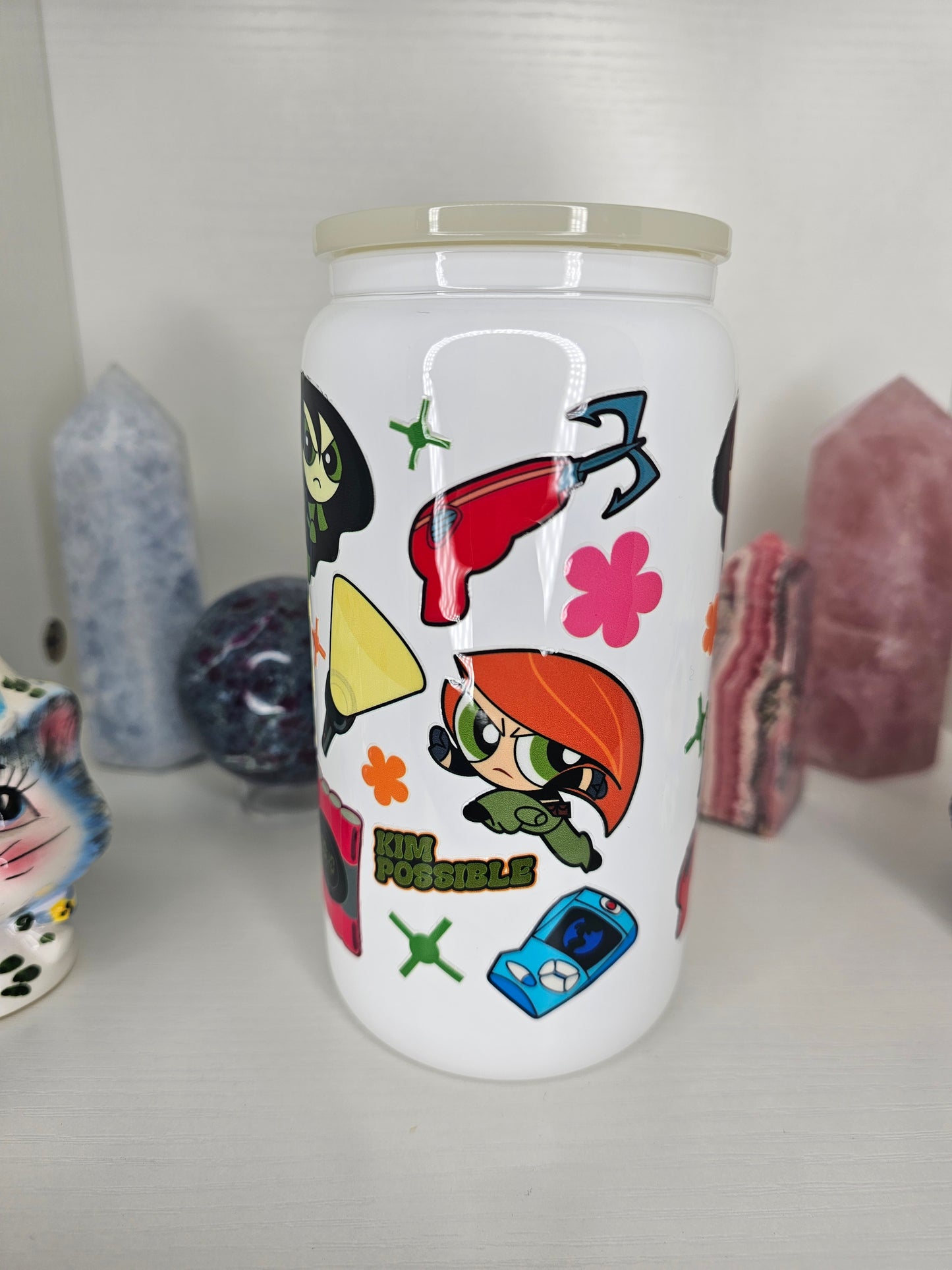 16oz Ms.Possible Glass Cup