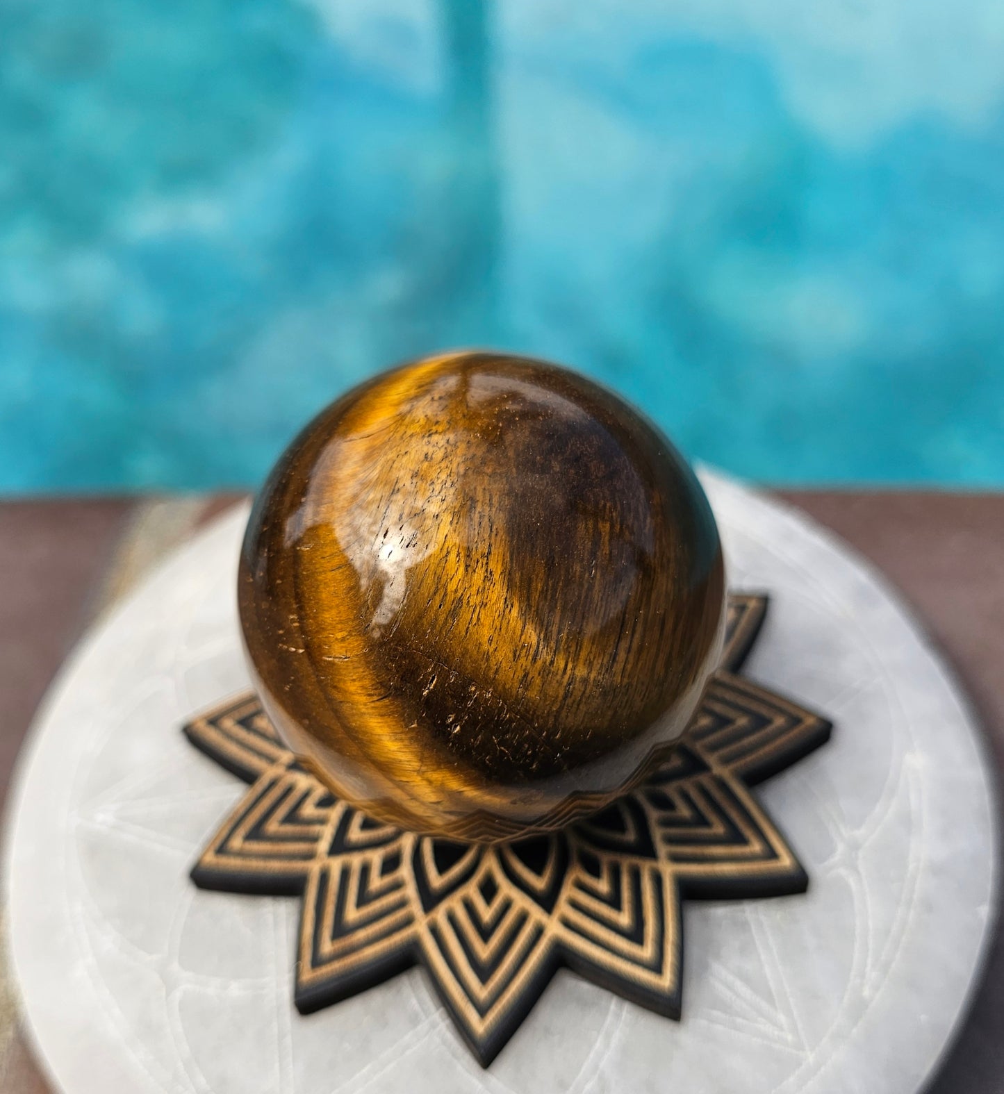 Tigers Eye Sphere