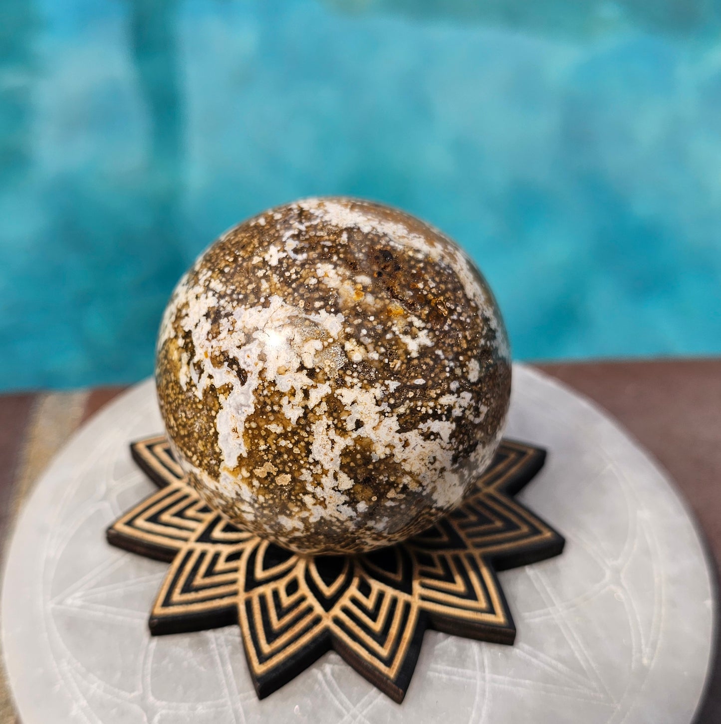 Ocean Jasper Sphere #2