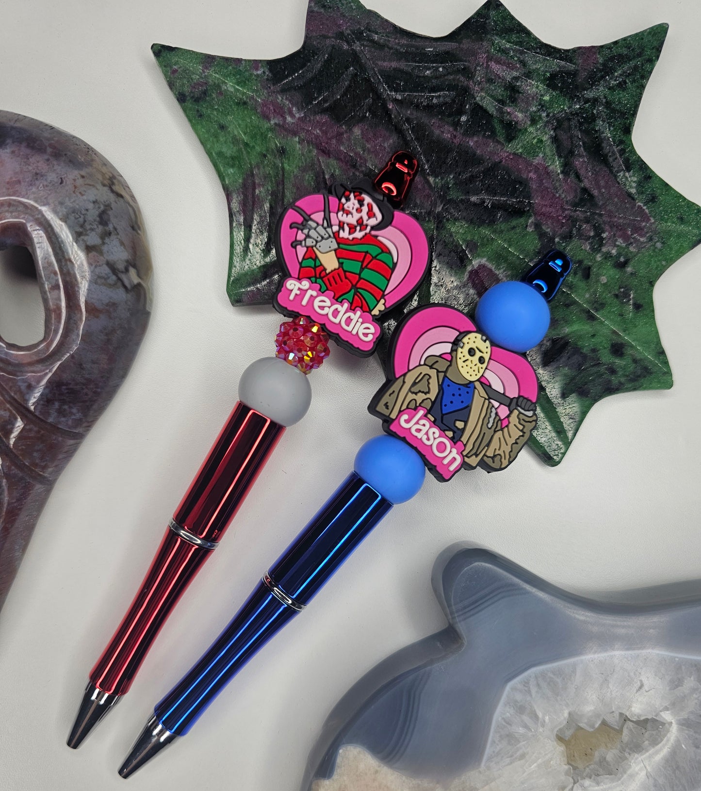 Spooky Bestie Beaded Pen