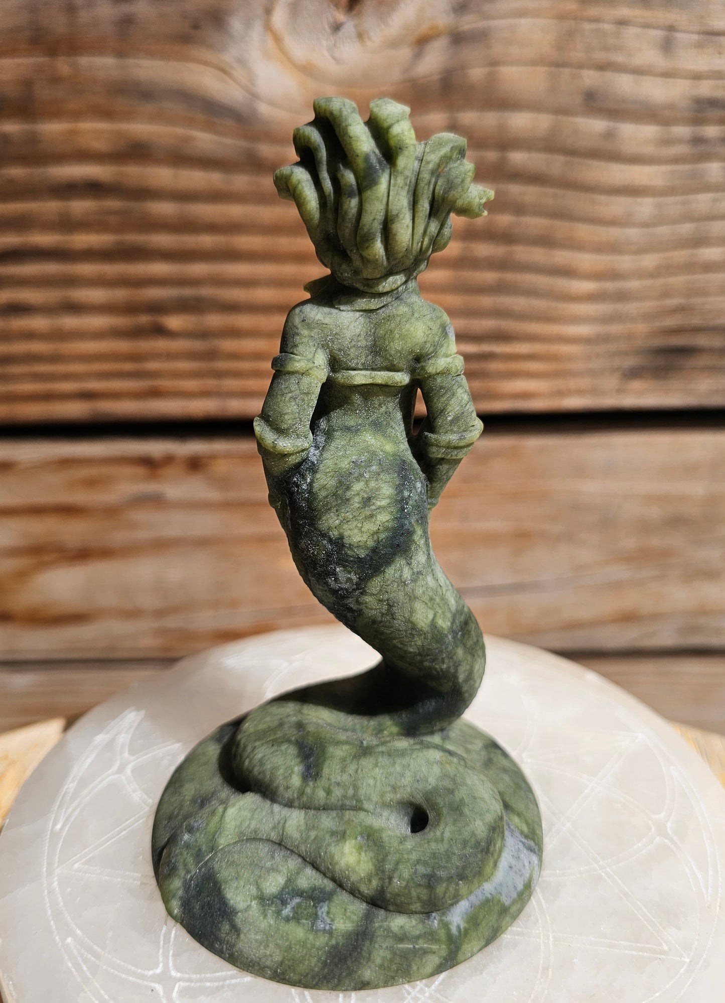 Green Jade Medusa