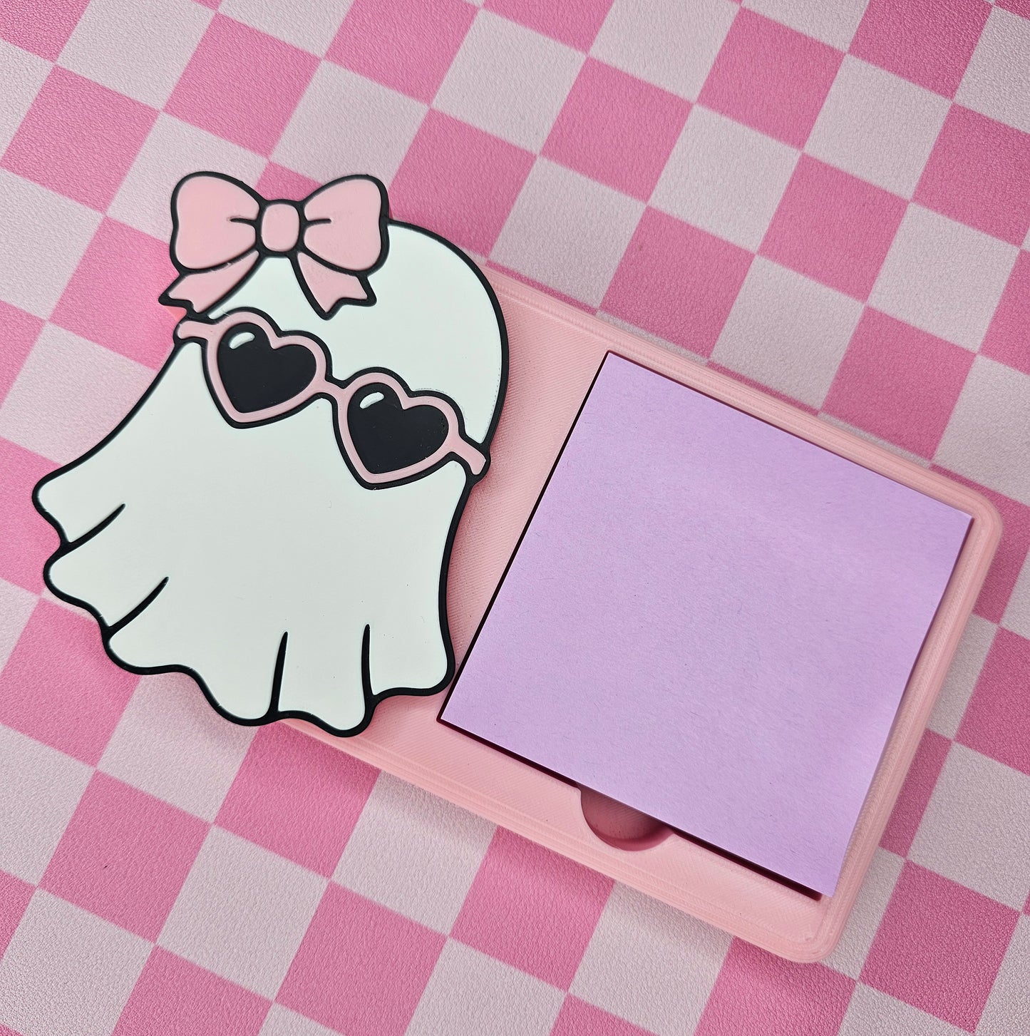 Miss Ghoul Sticky Note Holder