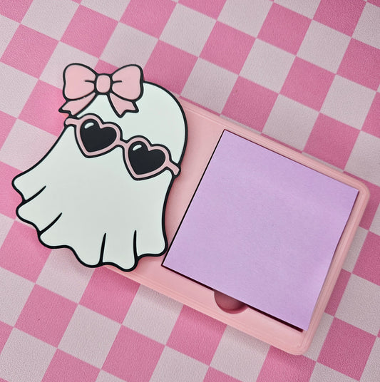 Miss Ghoul Sticky Note Holder