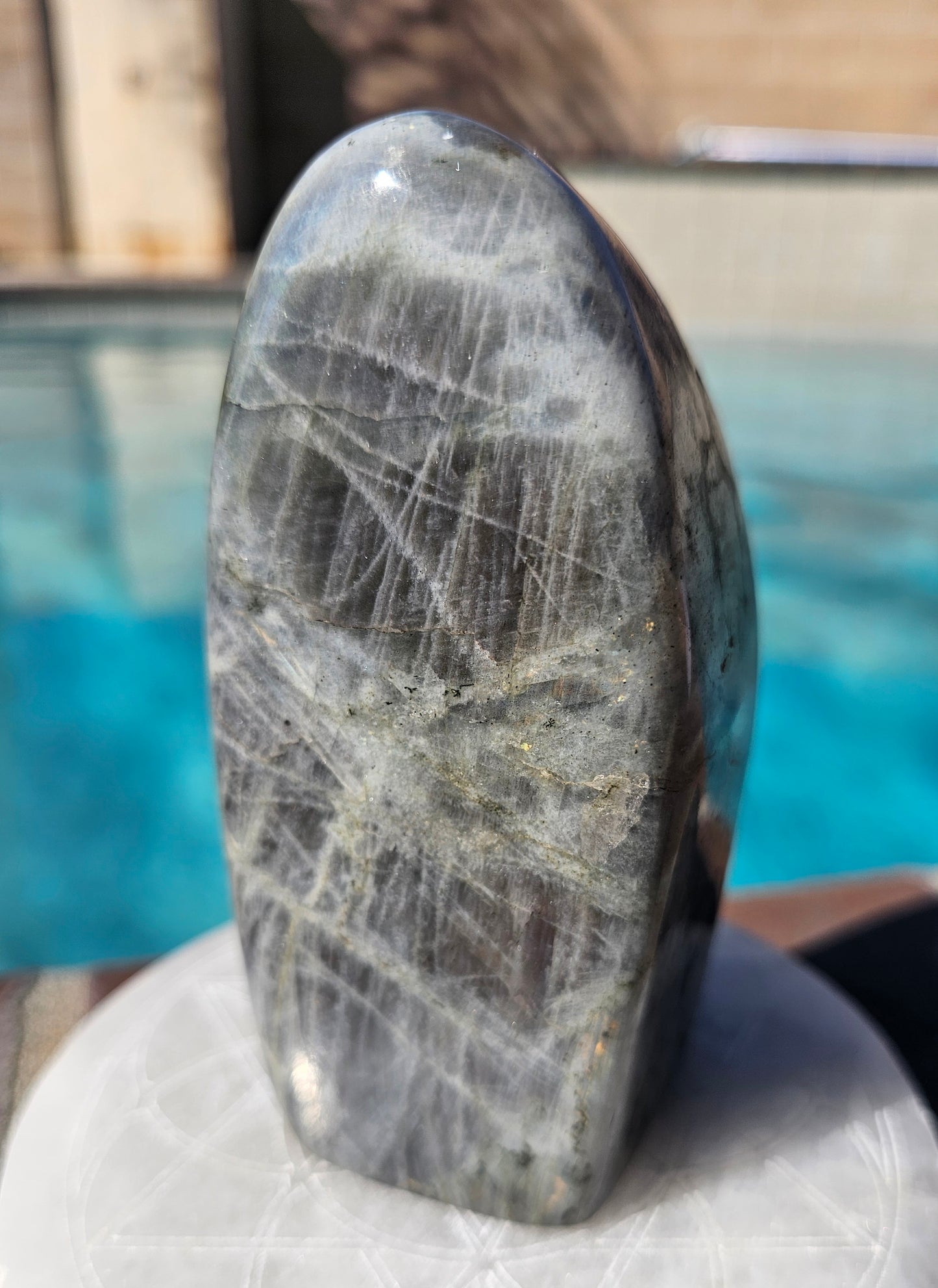 Pink Labradorite Freeform