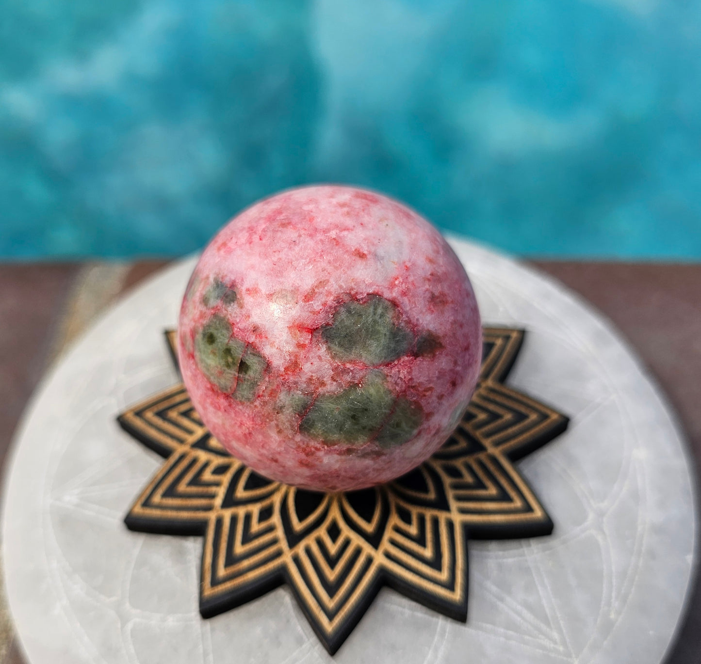 Thulite Sphere #2