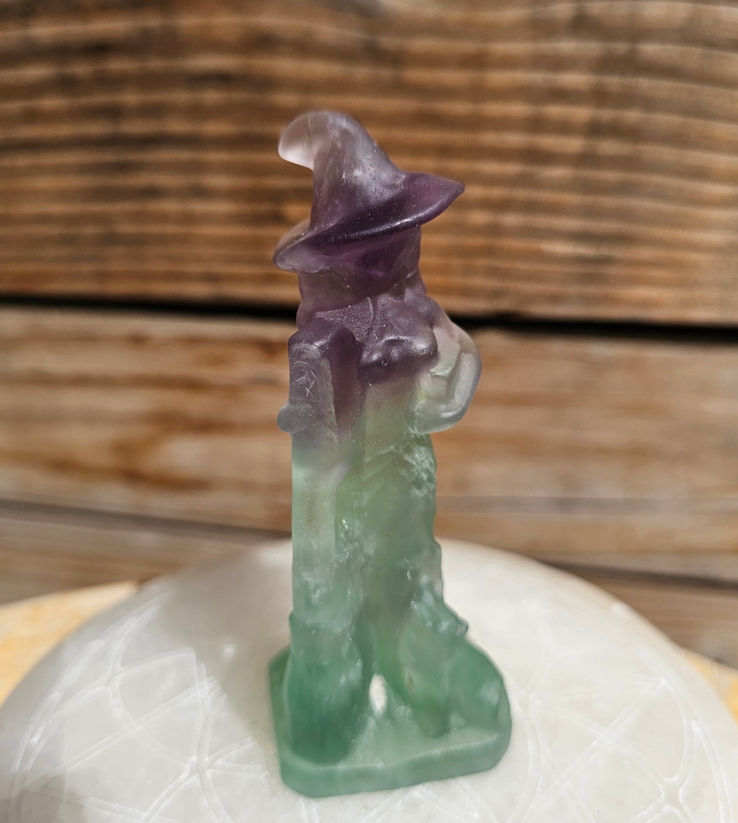 Watermelon Fluorite Witch