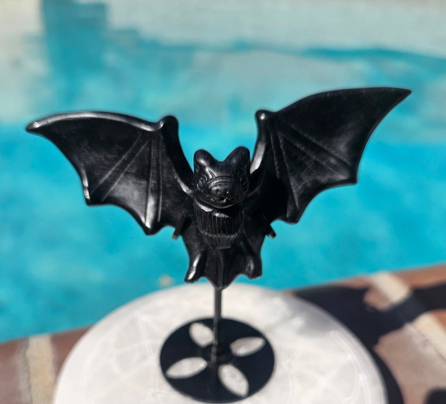 Black Obsidian Bat