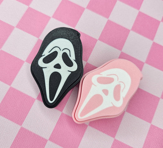 Ghoulface Fidget Clicker (Pink)