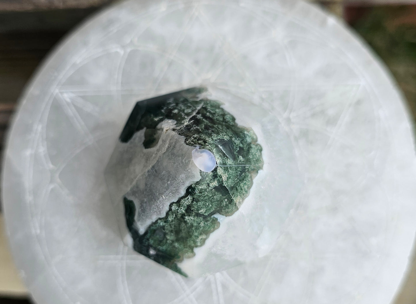 Moss Agate Diamond *C