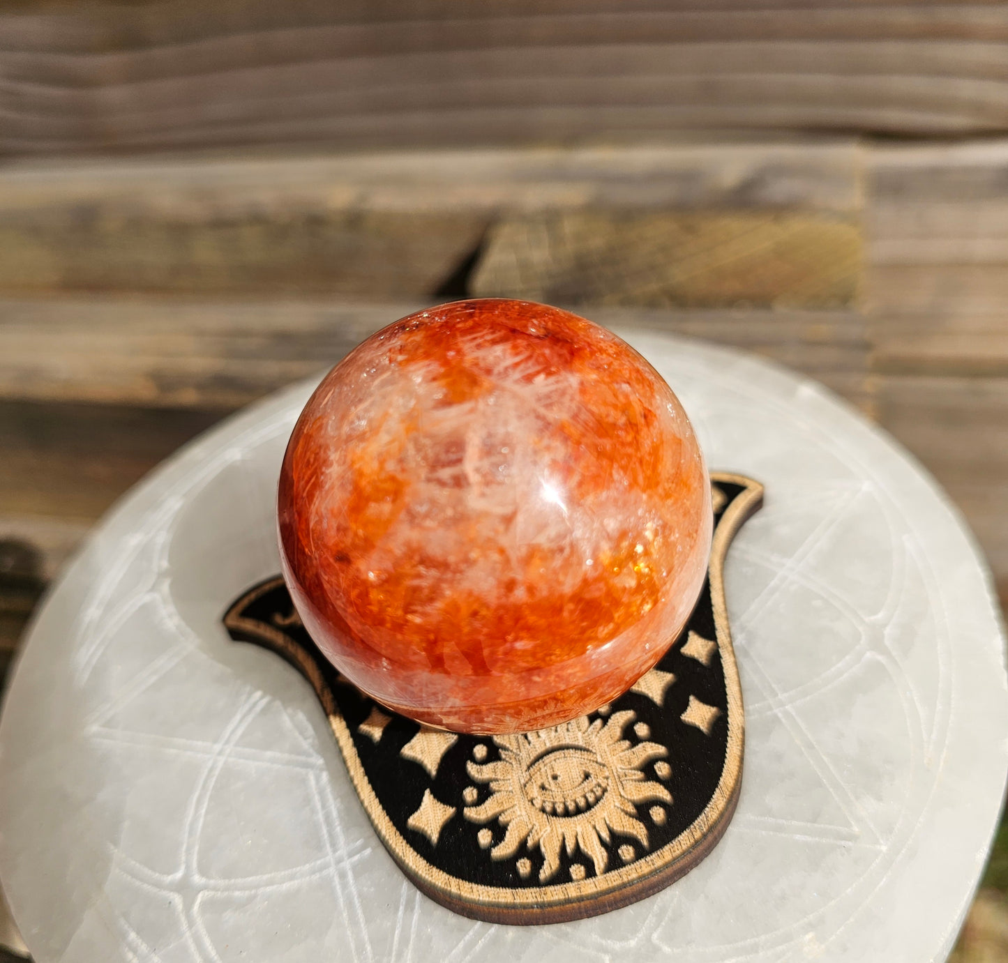 Fire Quartz Sphere *B