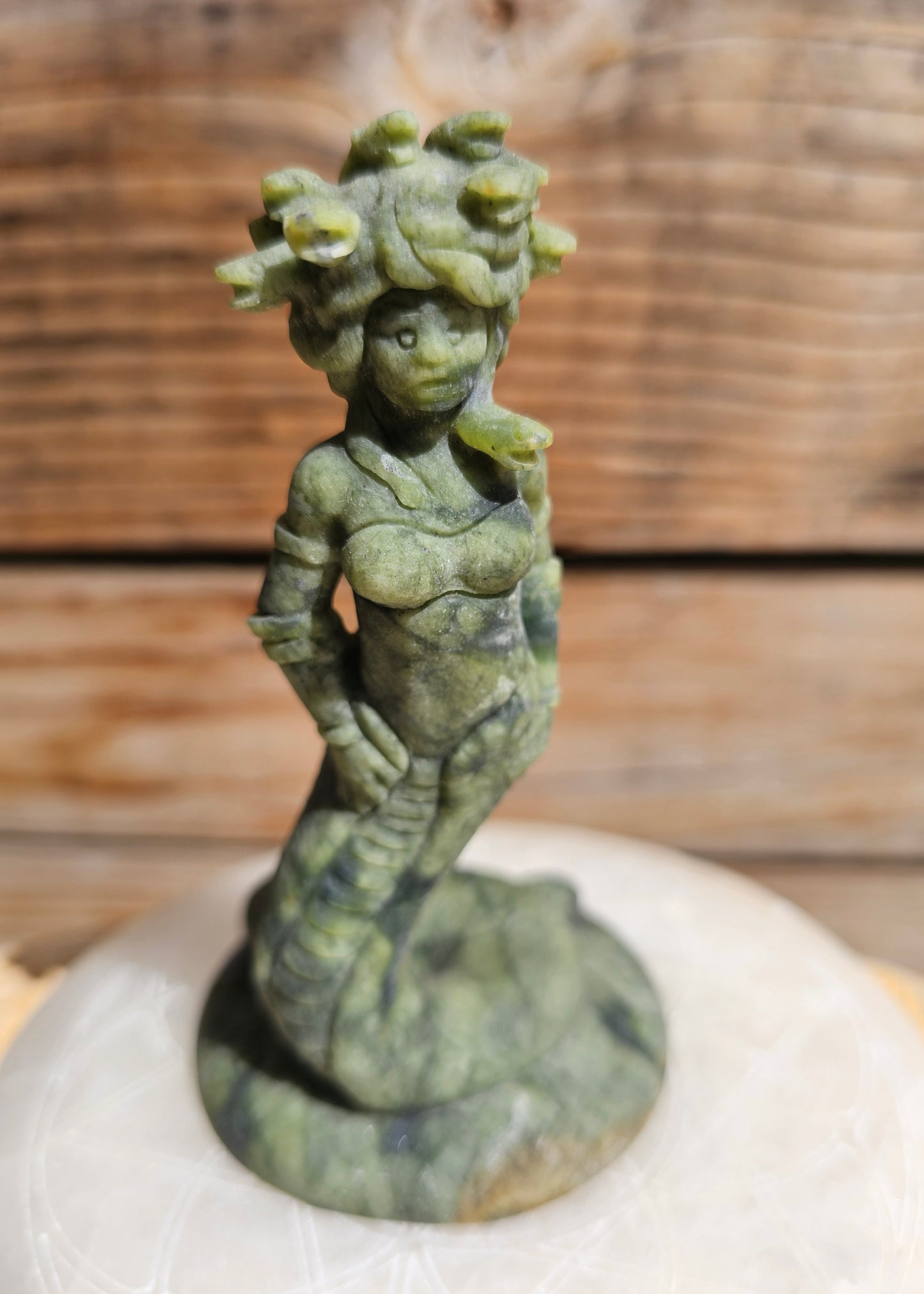 Green Jade Medusa