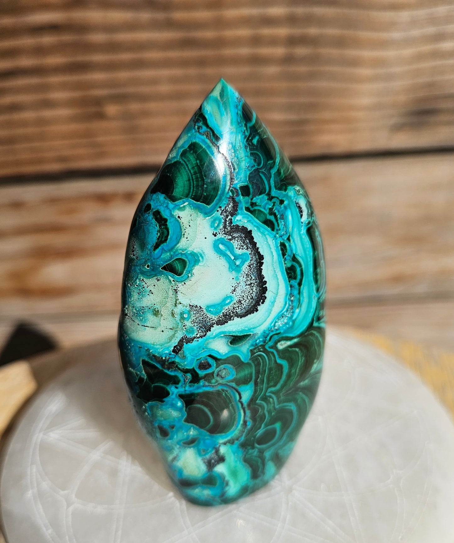Malachite Chrysocolla Freeform