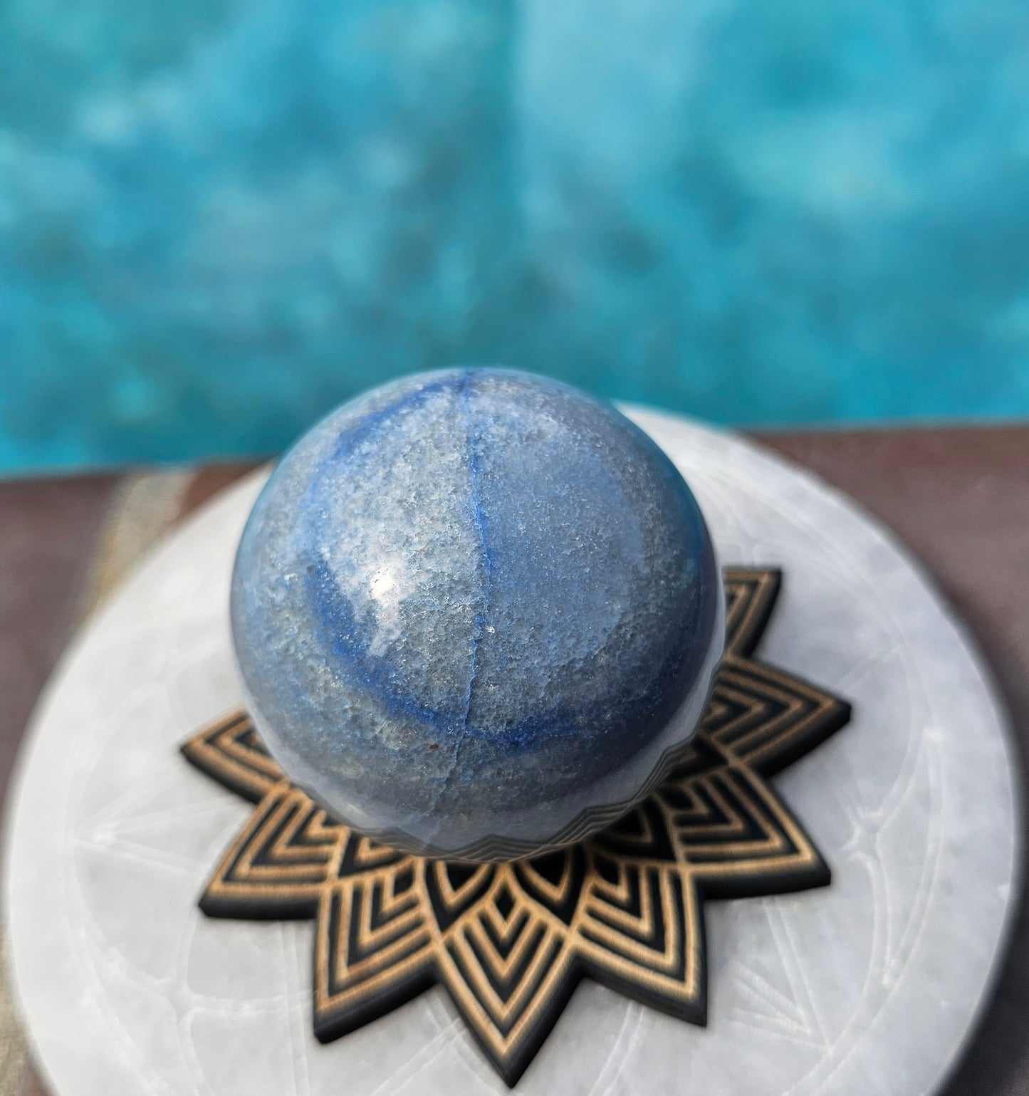 Blue Aventurine Sphere