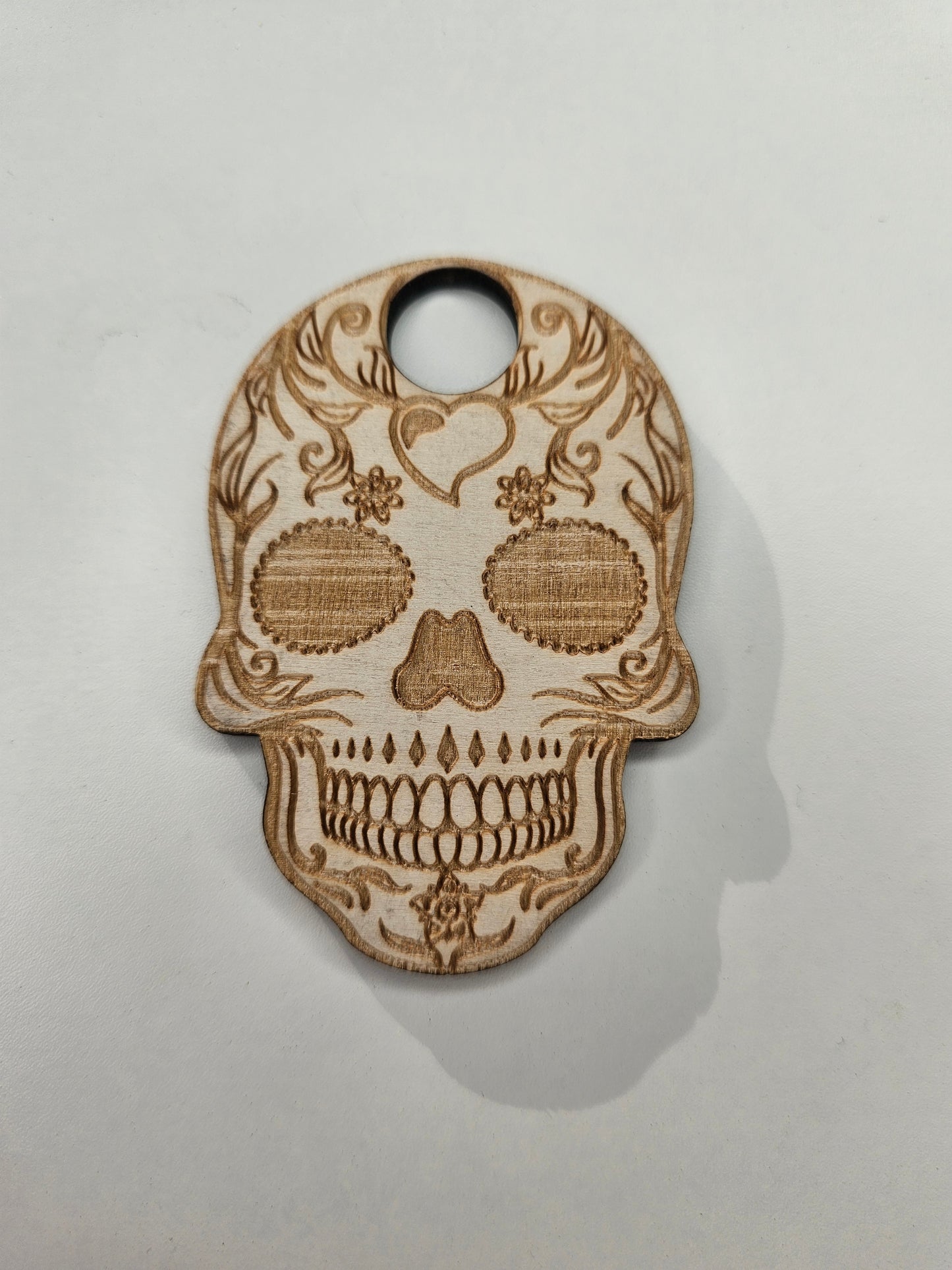 Decorated Wooden Sphere Holder