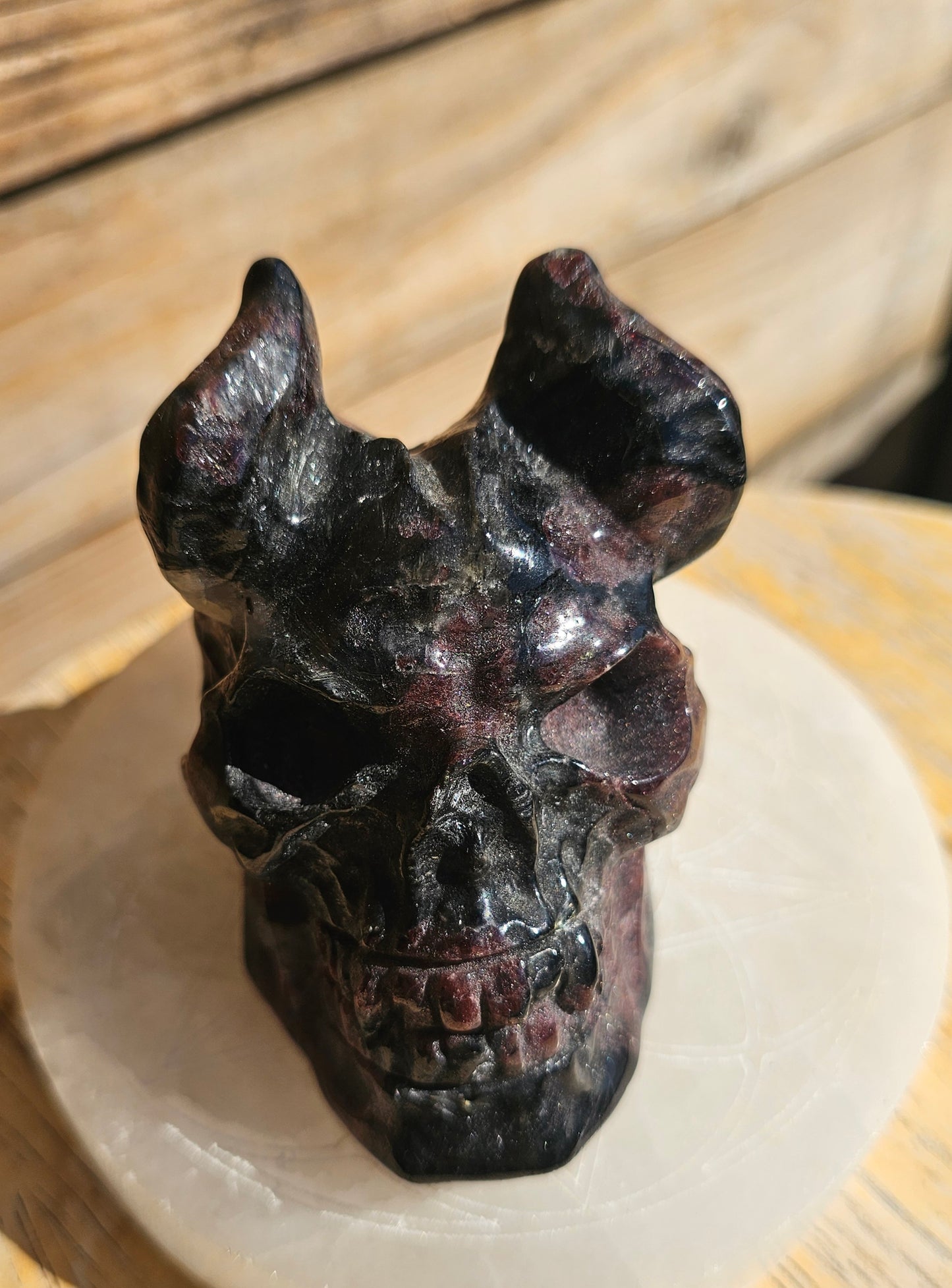 Garnet Demon Skull