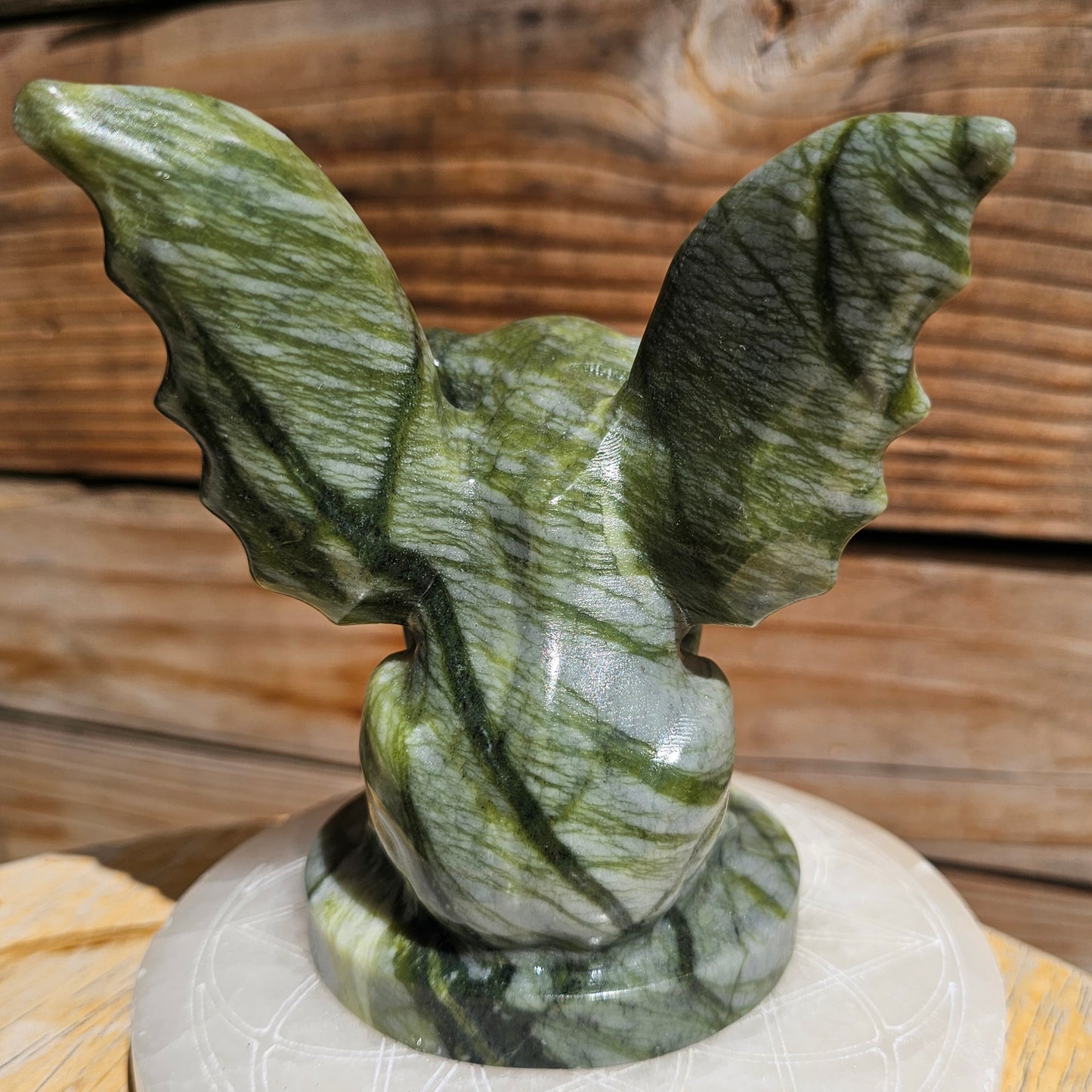 XL Green Jade Gargoyle