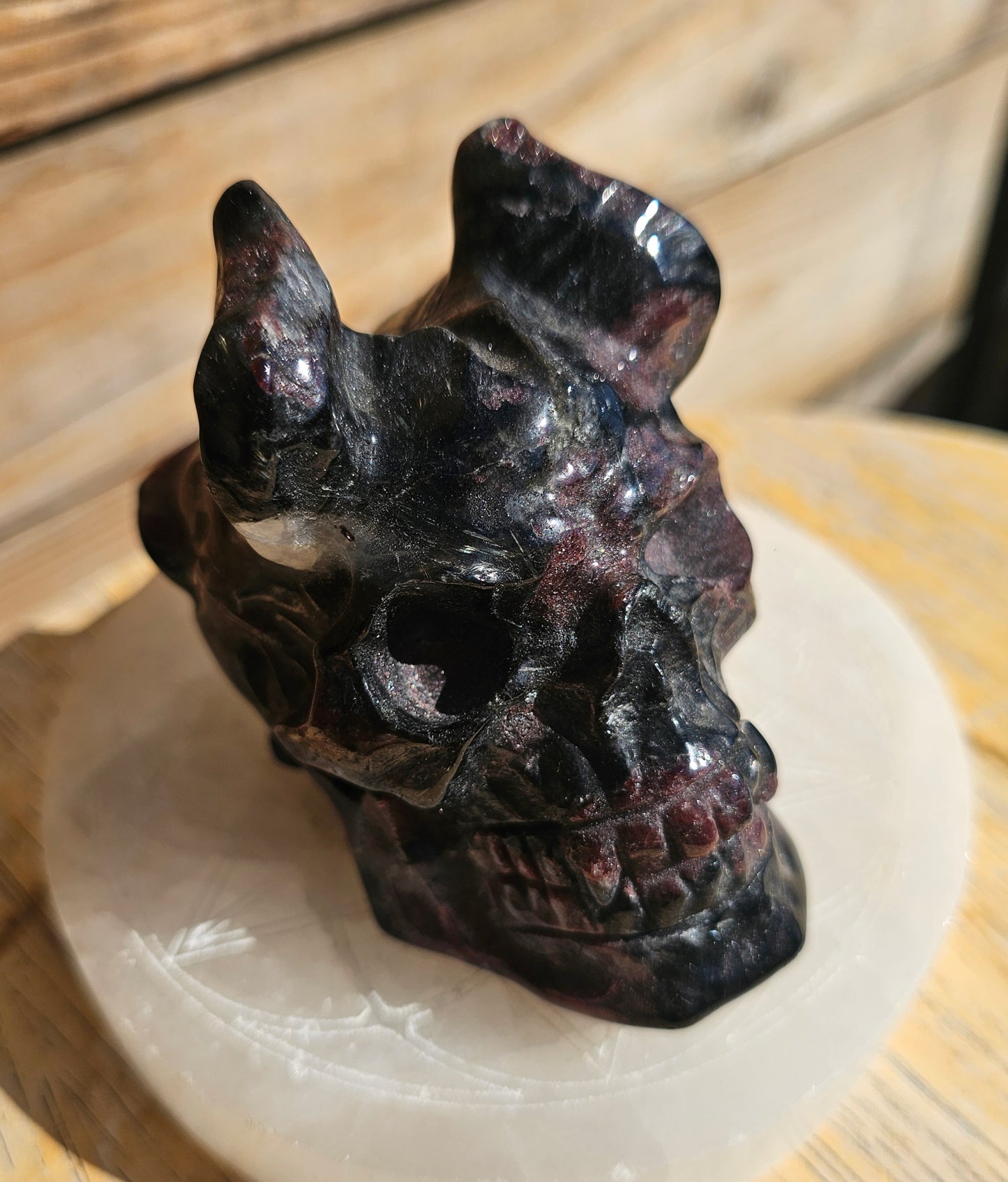Garnet Demon Skull
