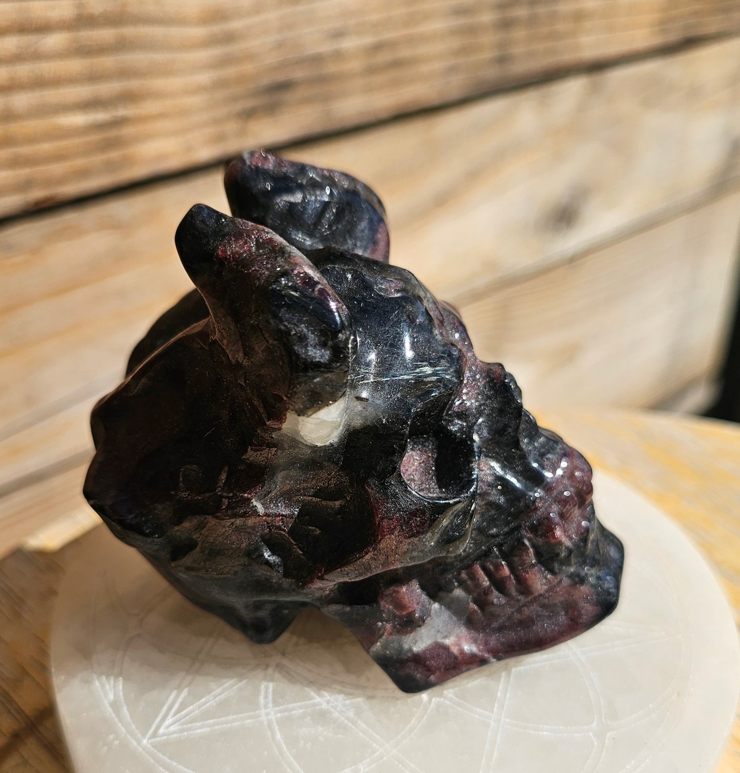 Garnet Demon Skull