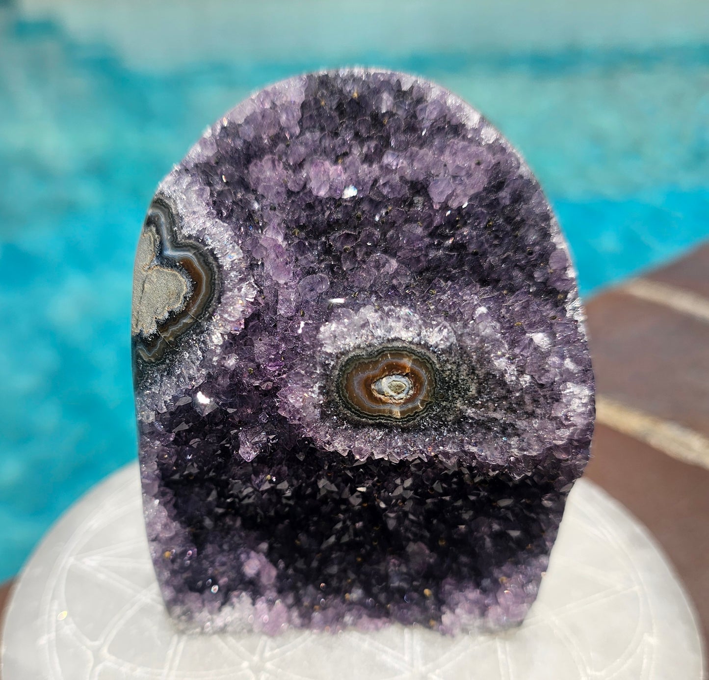 Amethyst w/Stalactite #8
