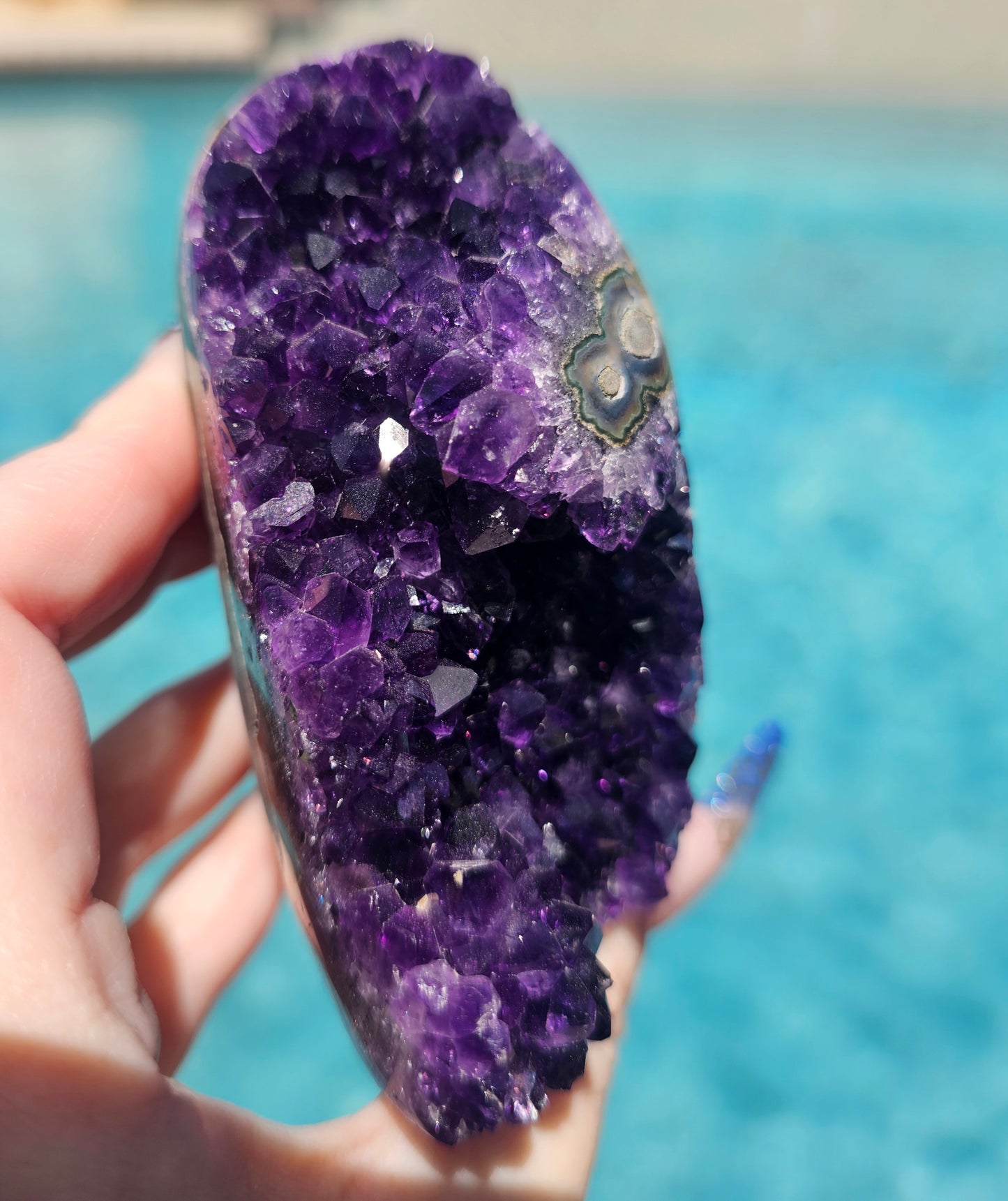 Amethyst w/Stalactite #7