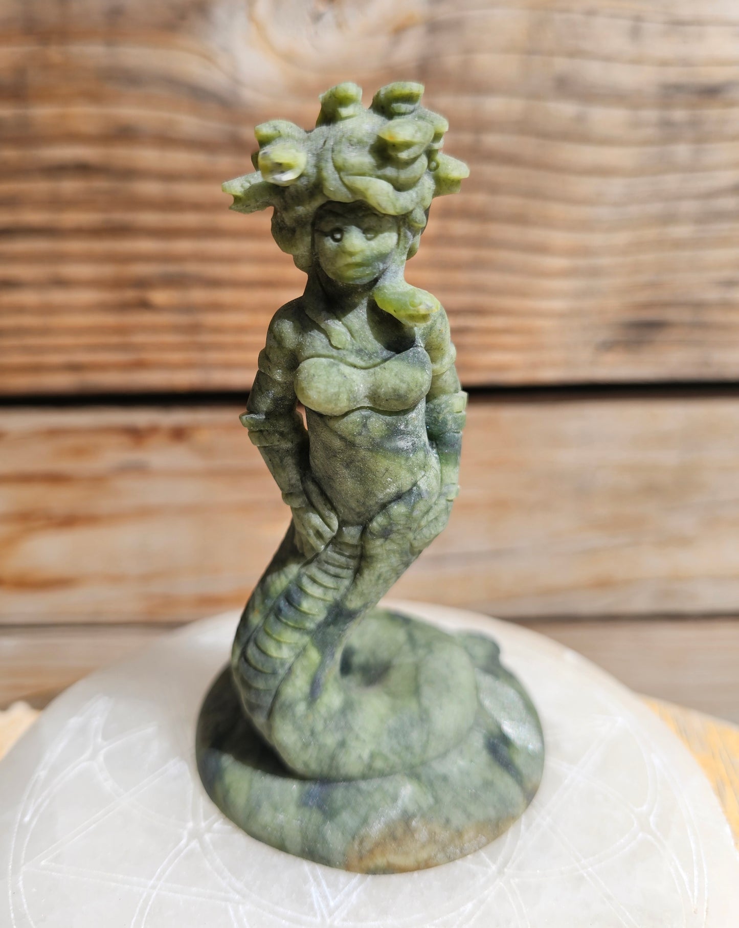 Green Jade Medusa