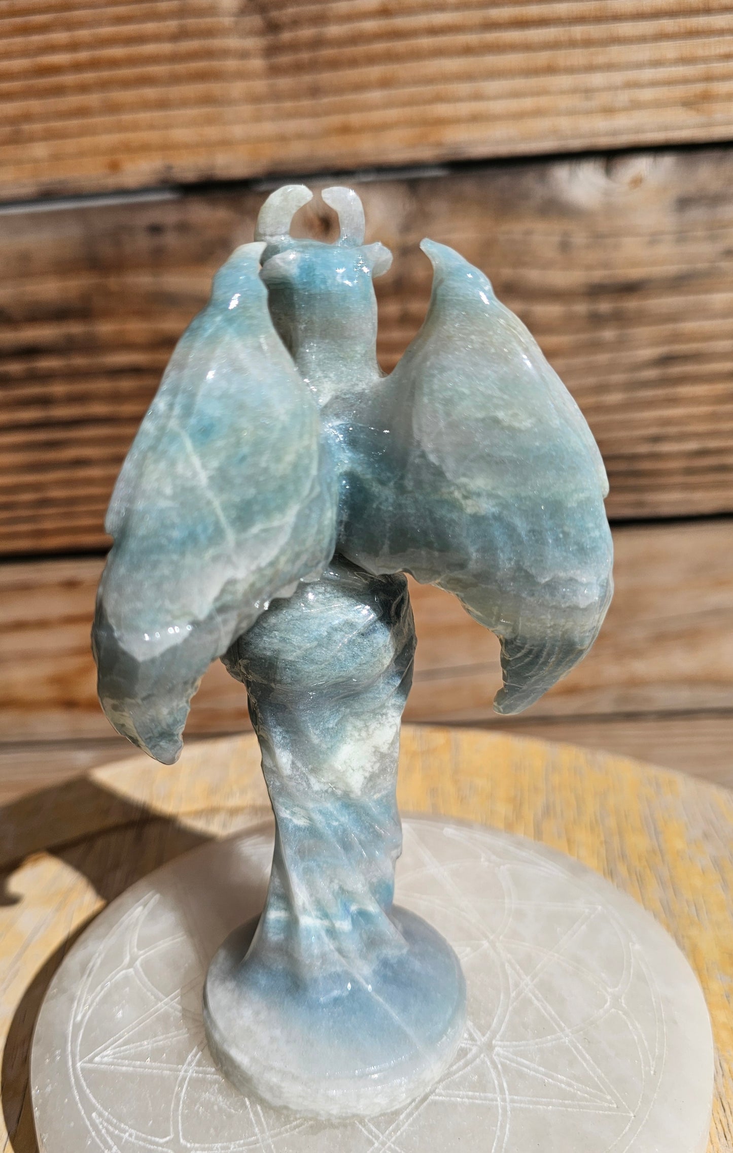 XL Caribbean Calcite Lilith Statue