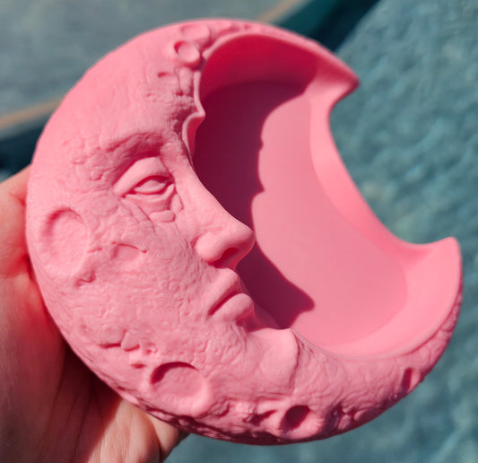 3D Printed Pink Moon Trinket Tray