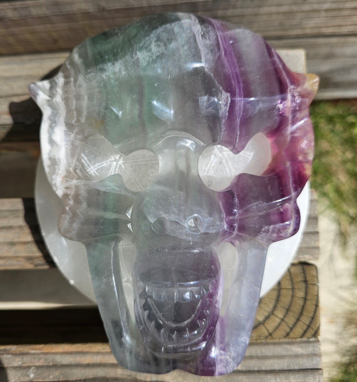 XXL Fluorite Spooky Mask