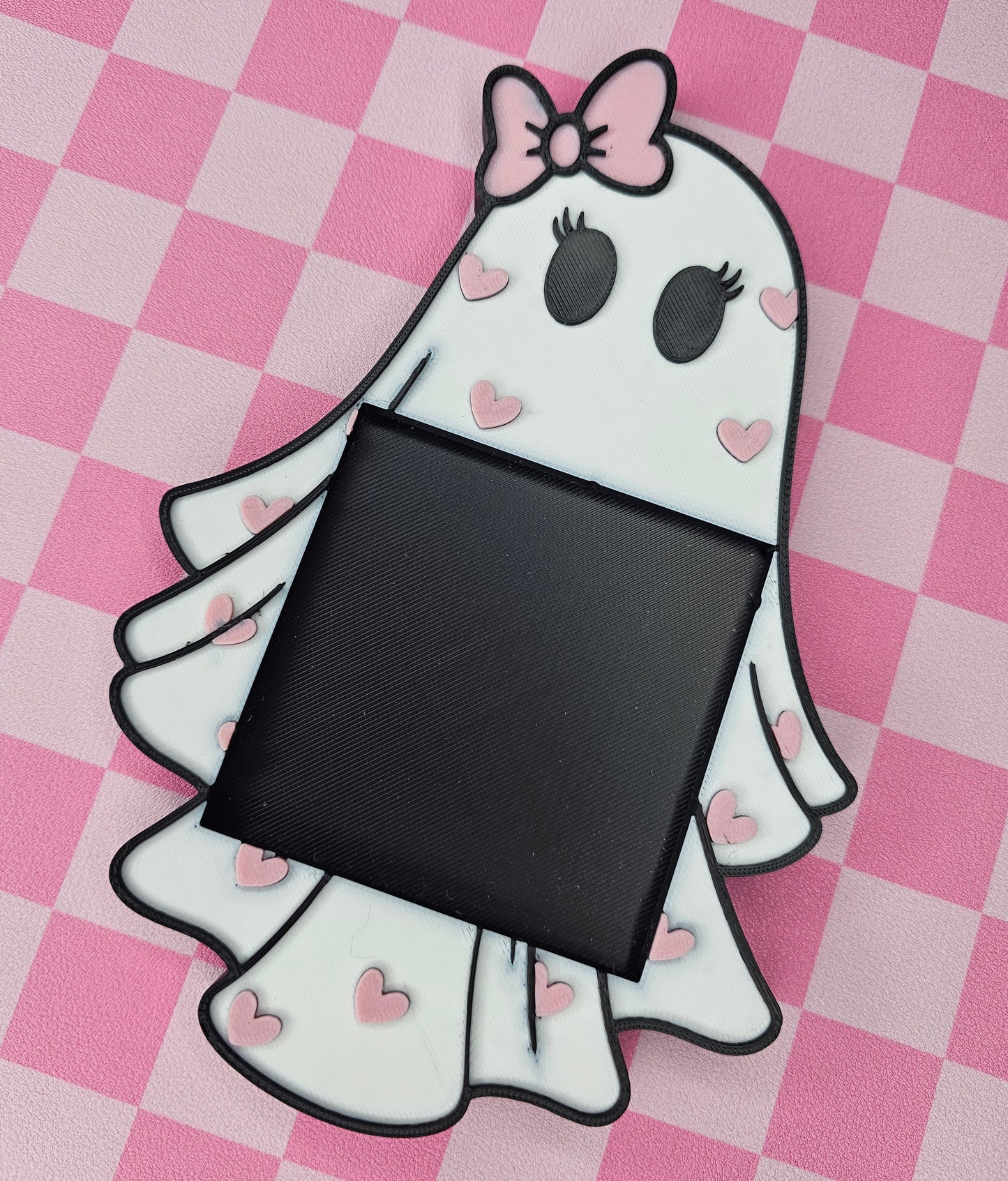 Pretty Ghoul Sticky Note Holder