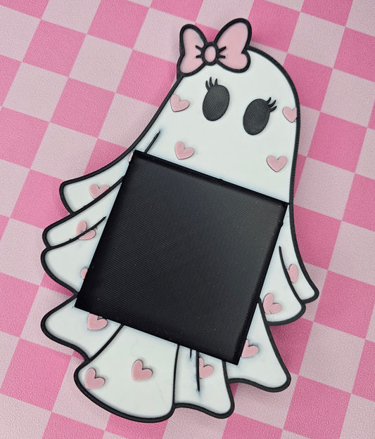 Pretty Ghoul Sticky Note Holder