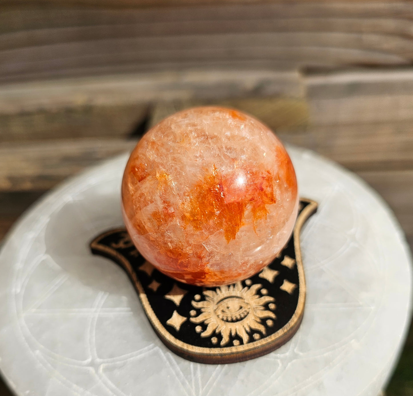 Fire Quartz Sphere *B