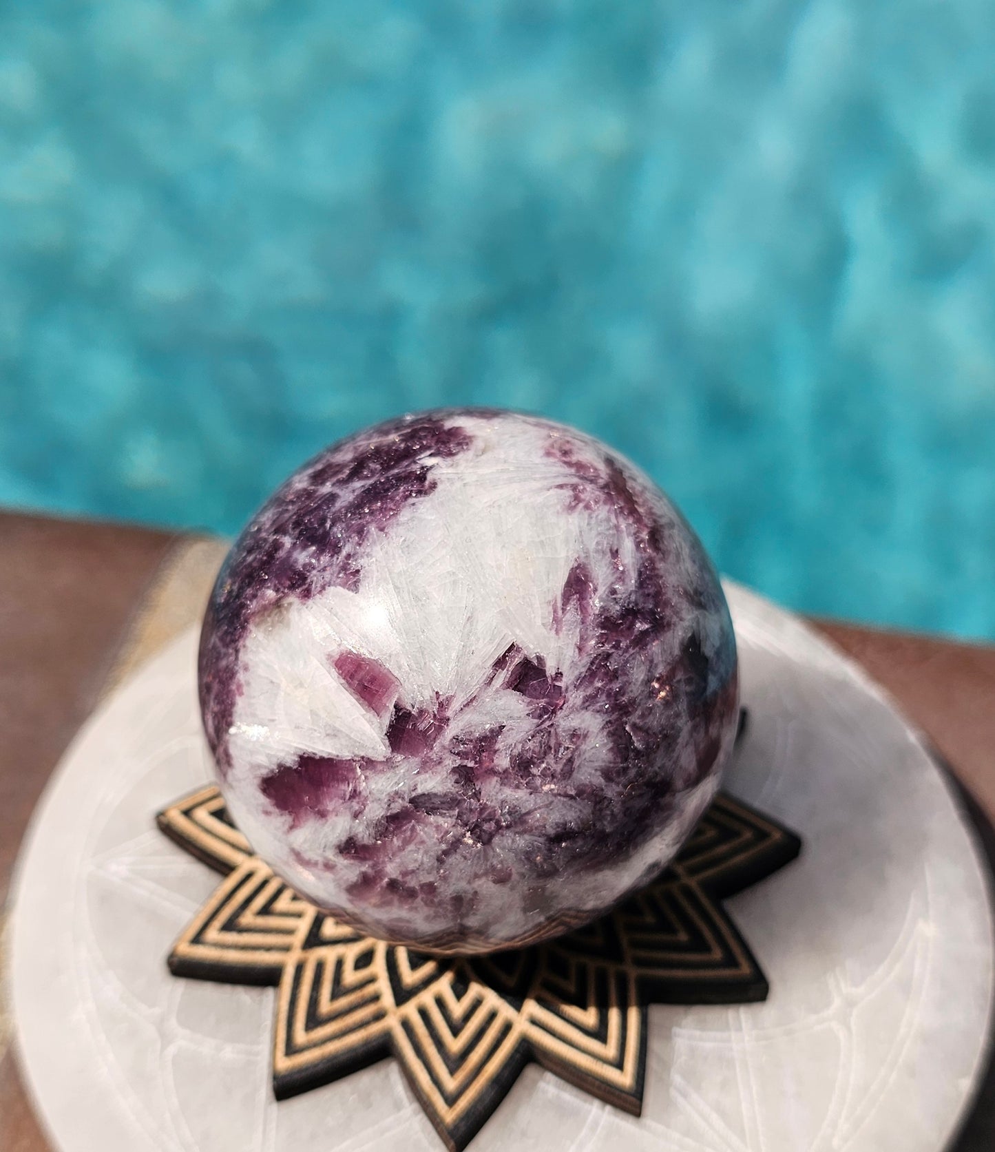 Lepidolite Sphere #2