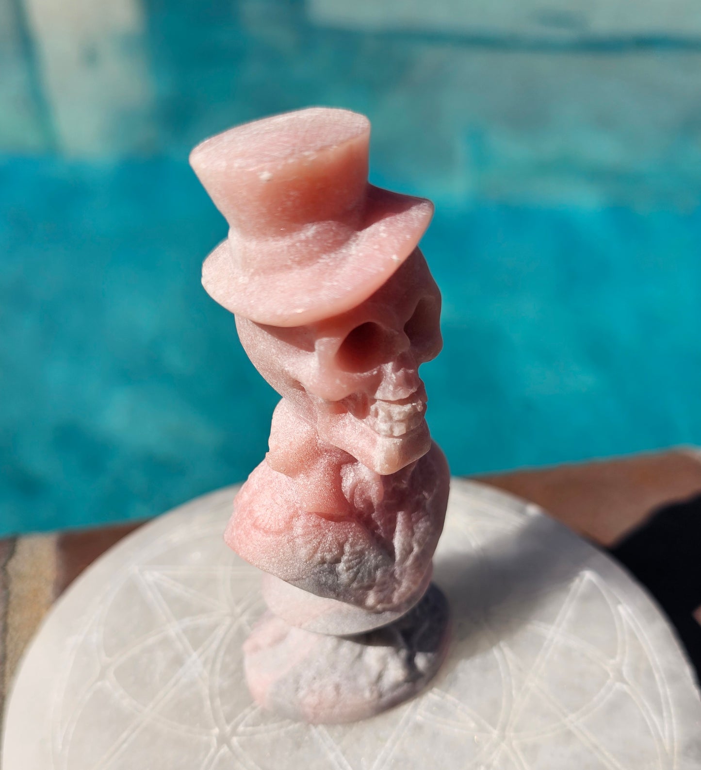Pink Opal Mr. Bones