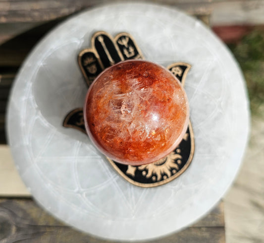 Fire Quartz Sphere *B