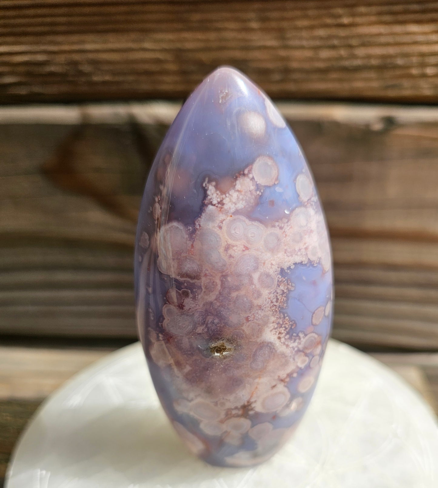 Blue Flower Agate Freeform *B