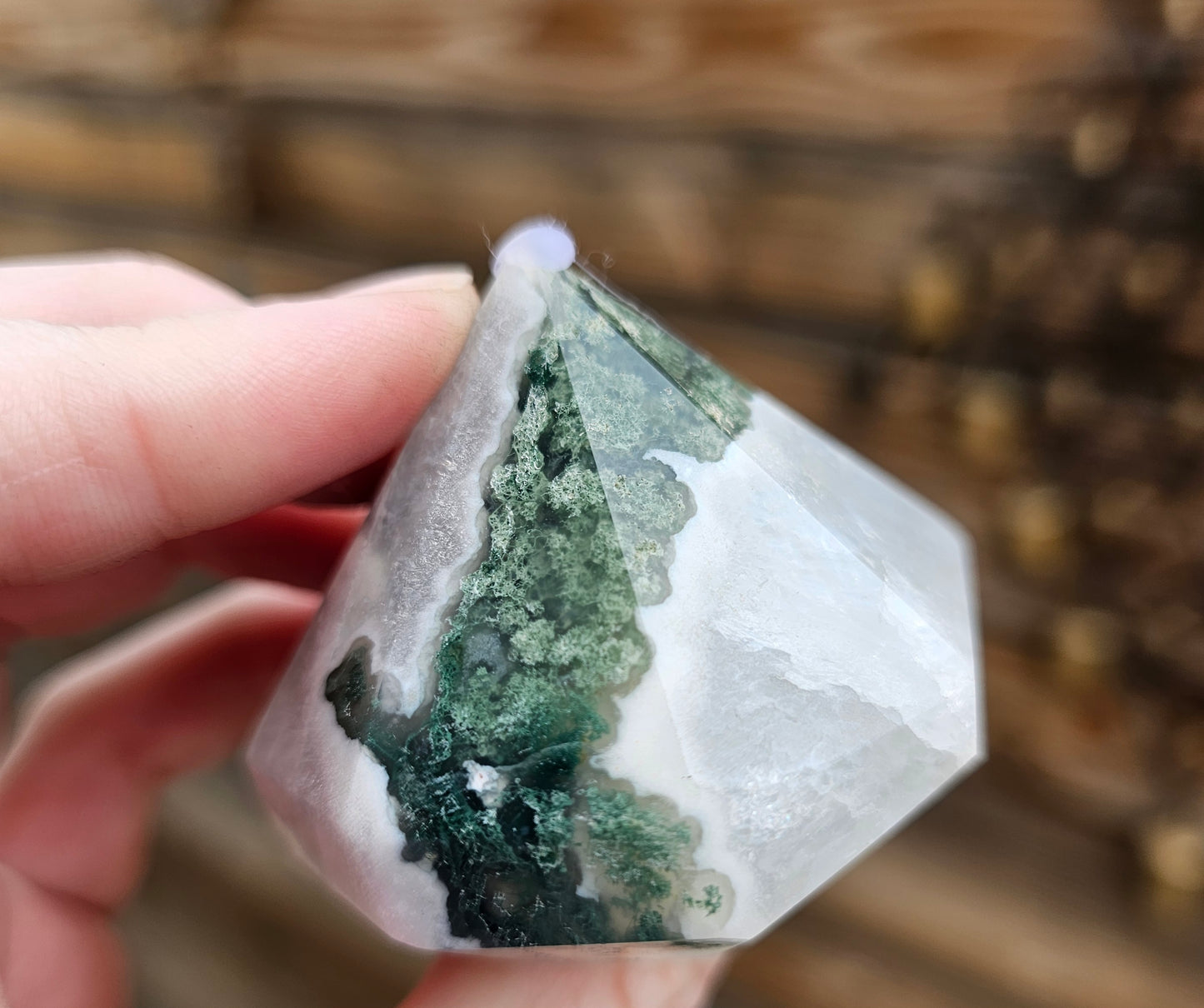 Moss Agate Diamond *C
