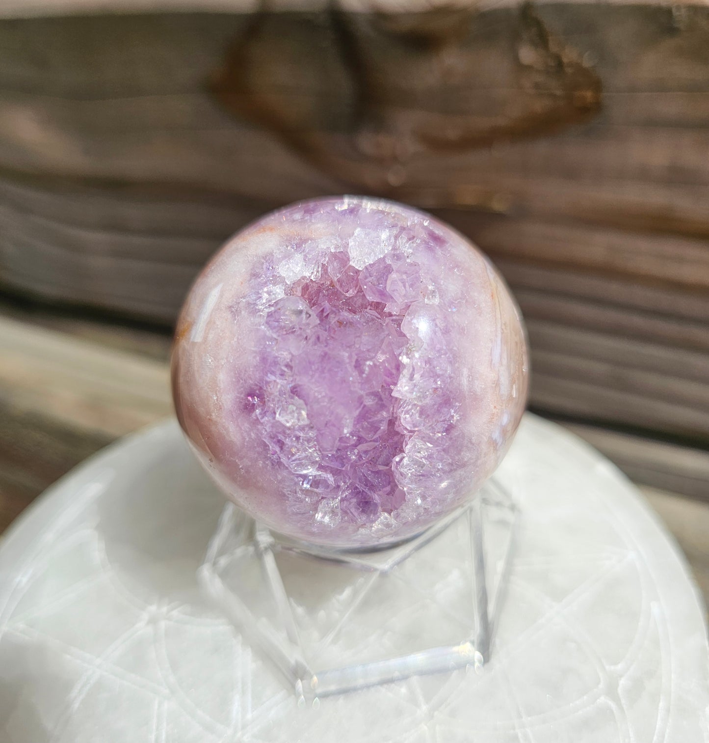 Druzy Amethyst W/ F.A. Sphere