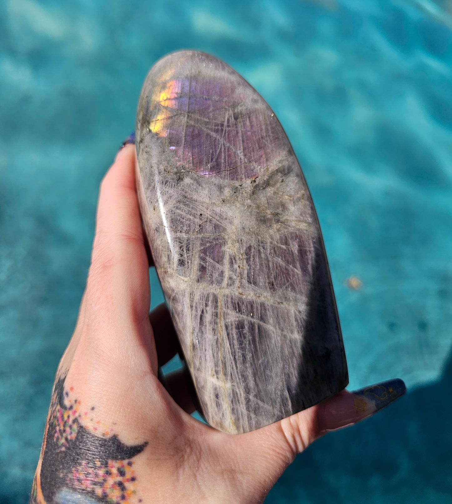 Pink Labradorite Freeform