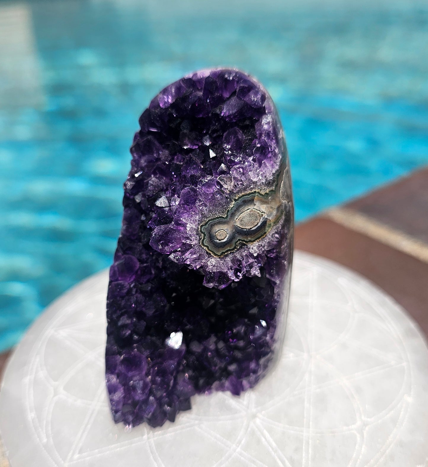 Amethyst w/Stalactite #7