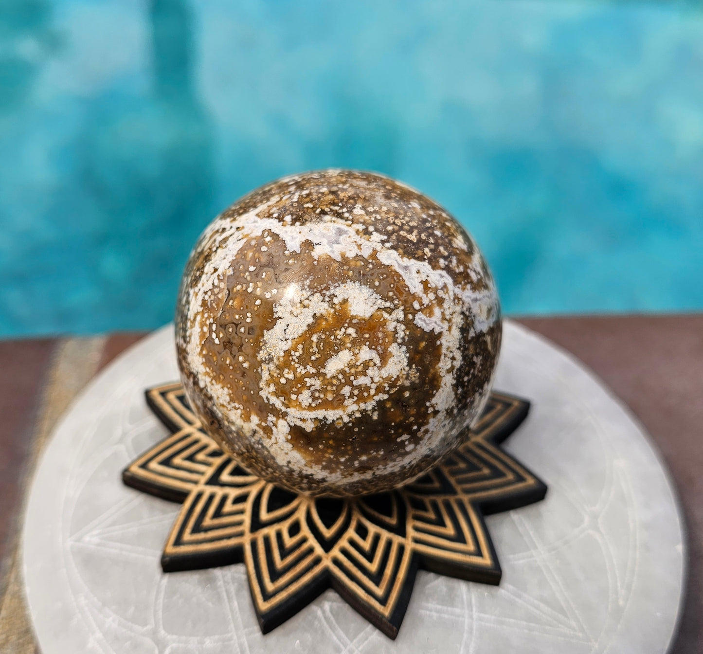 Ocean Jasper Sphere #2