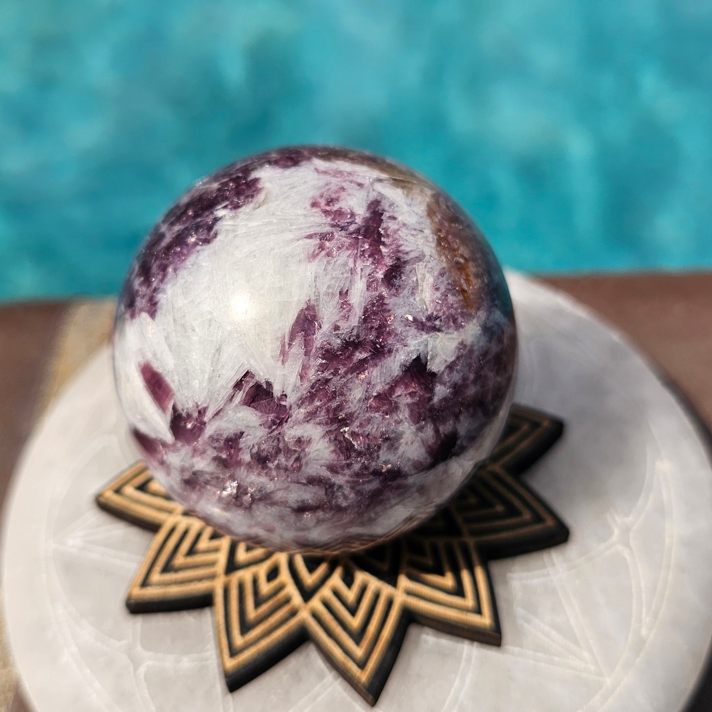 Lepidolite Sphere #2