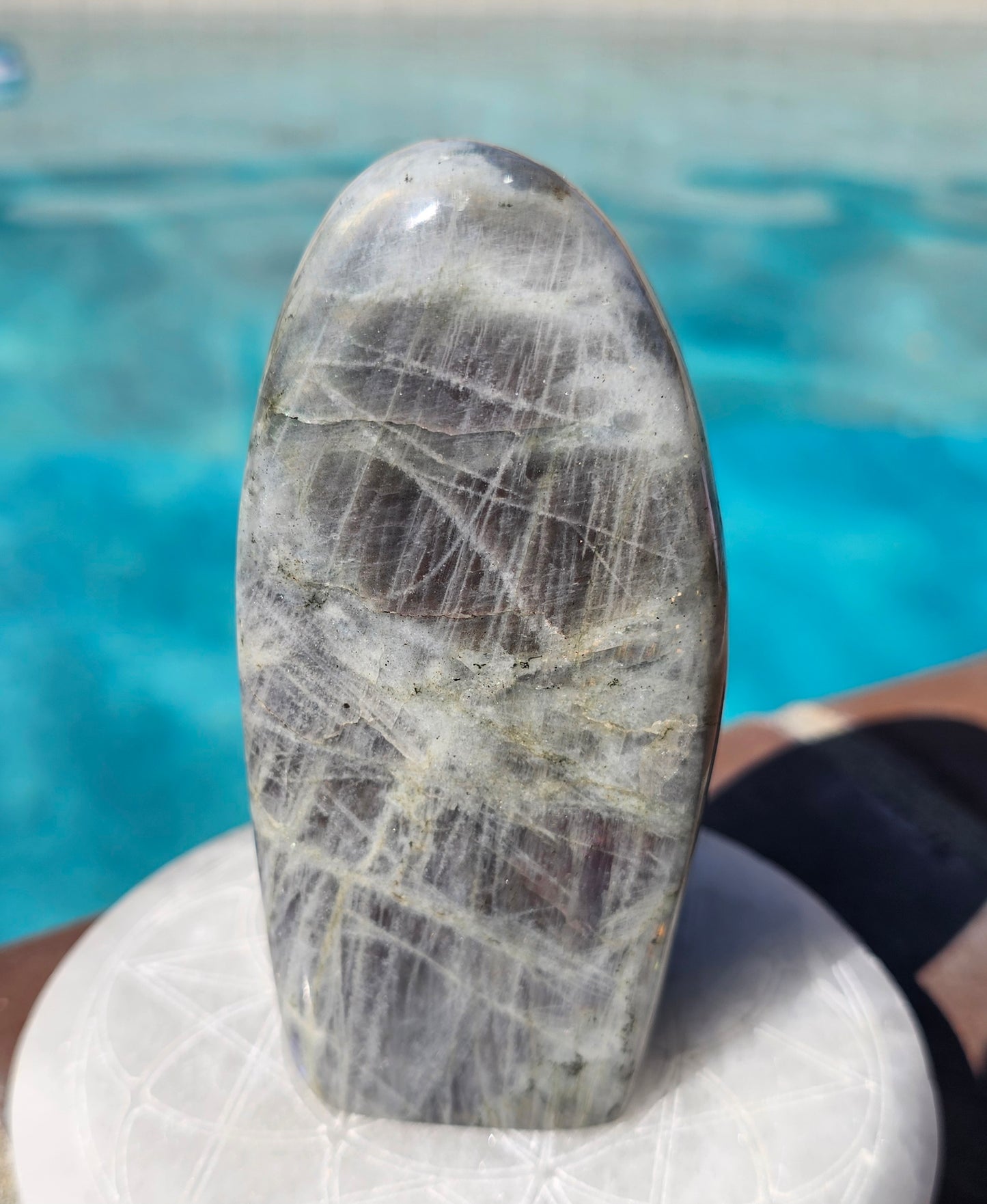 Pink Labradorite Freeform