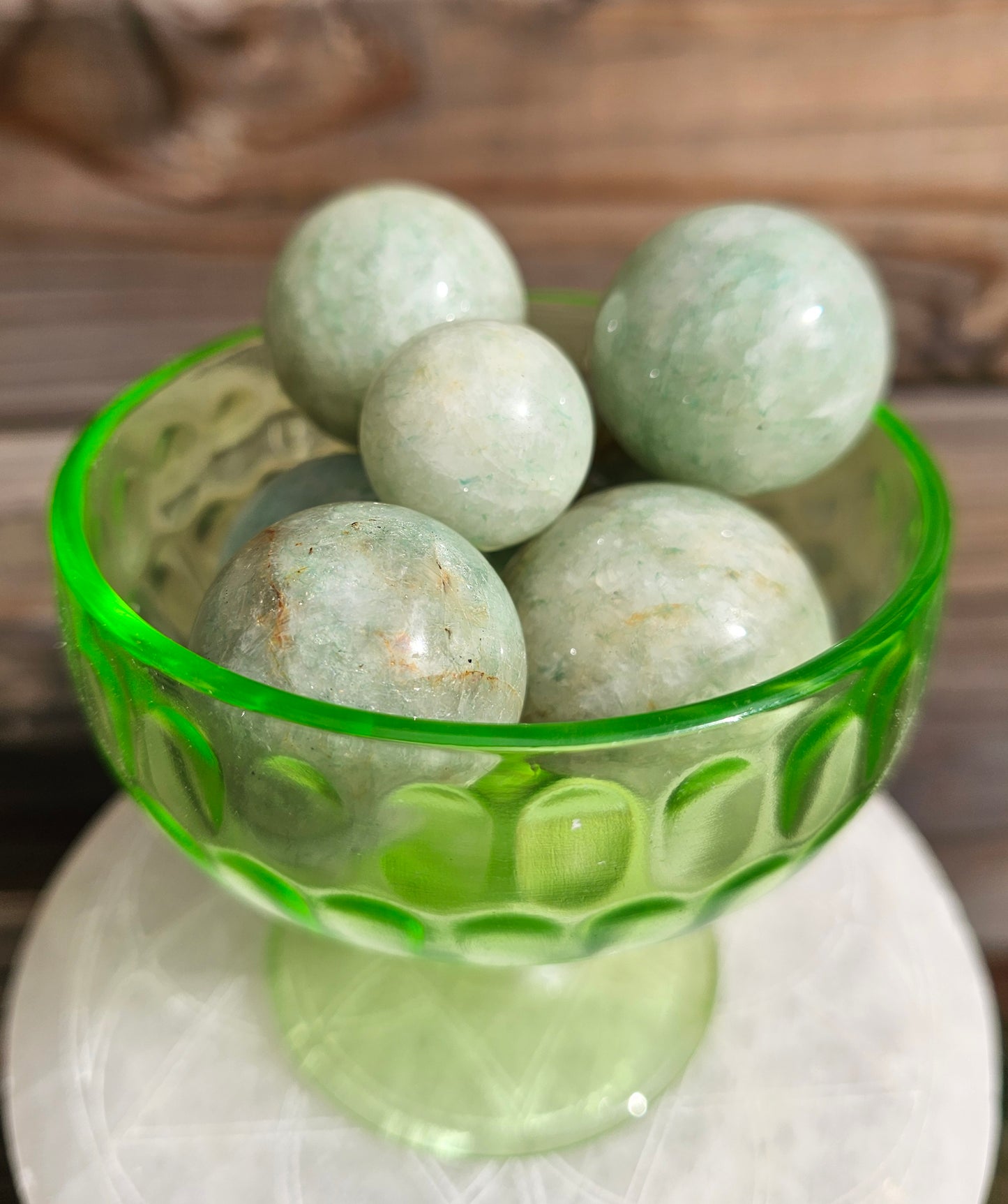 Small Green Aventurine Sphere (1)