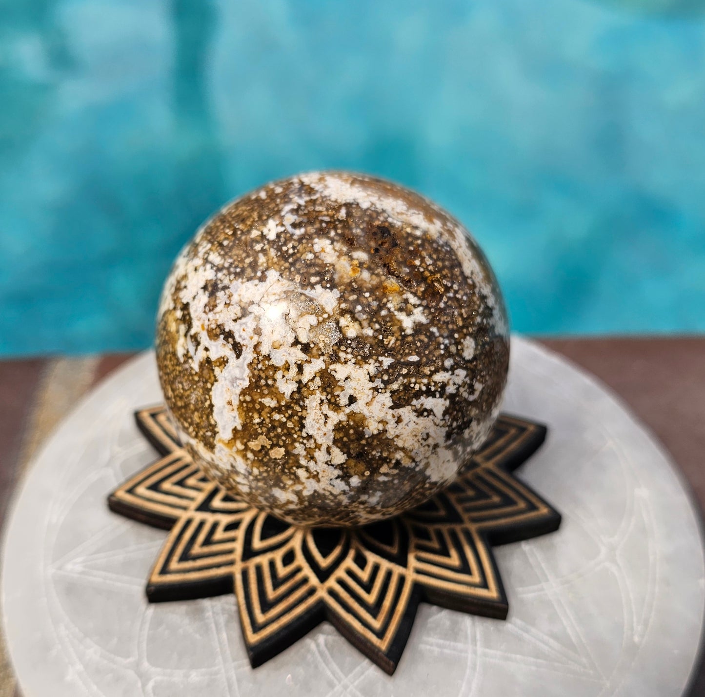Ocean Jasper Sphere #2