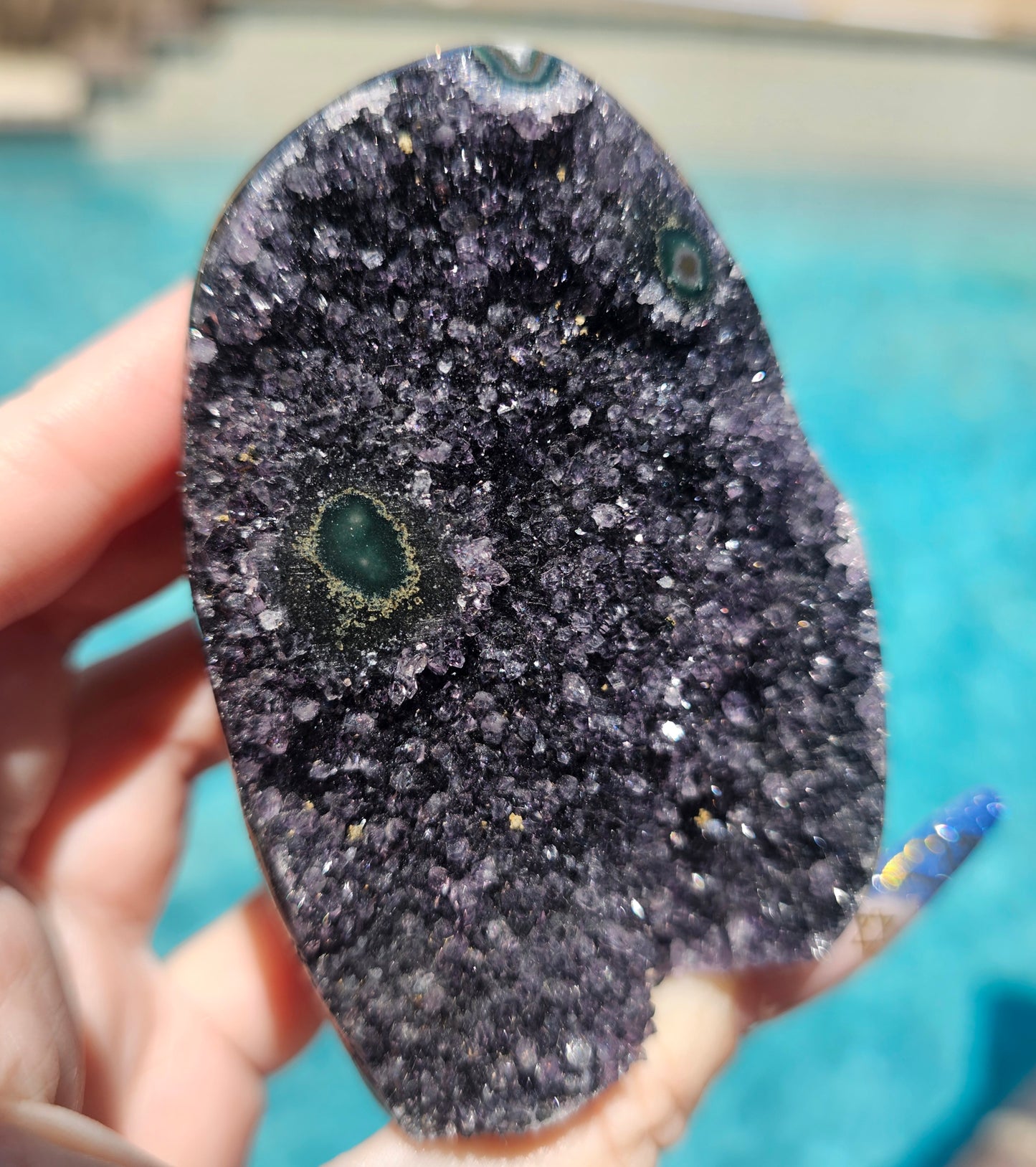Amethyst w/Stalactite #5