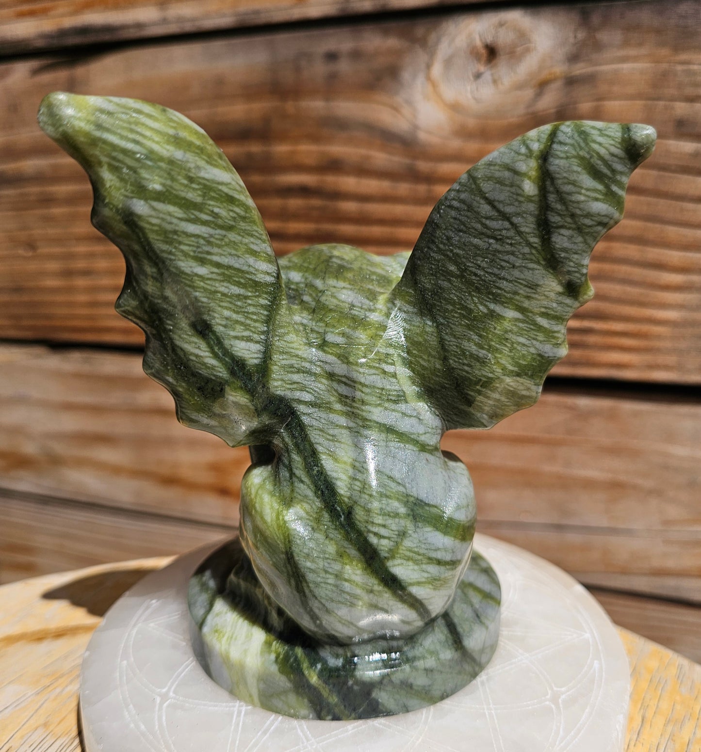 XL Green Jade Gargoyle